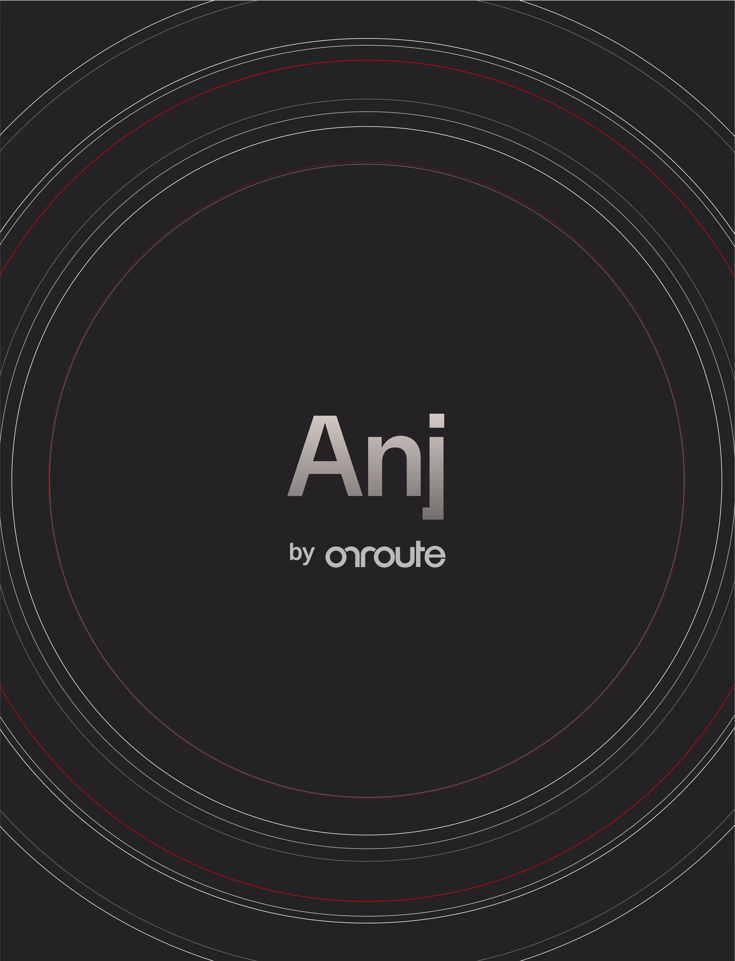 Anj AI logo graphic for Onroute transportation website design