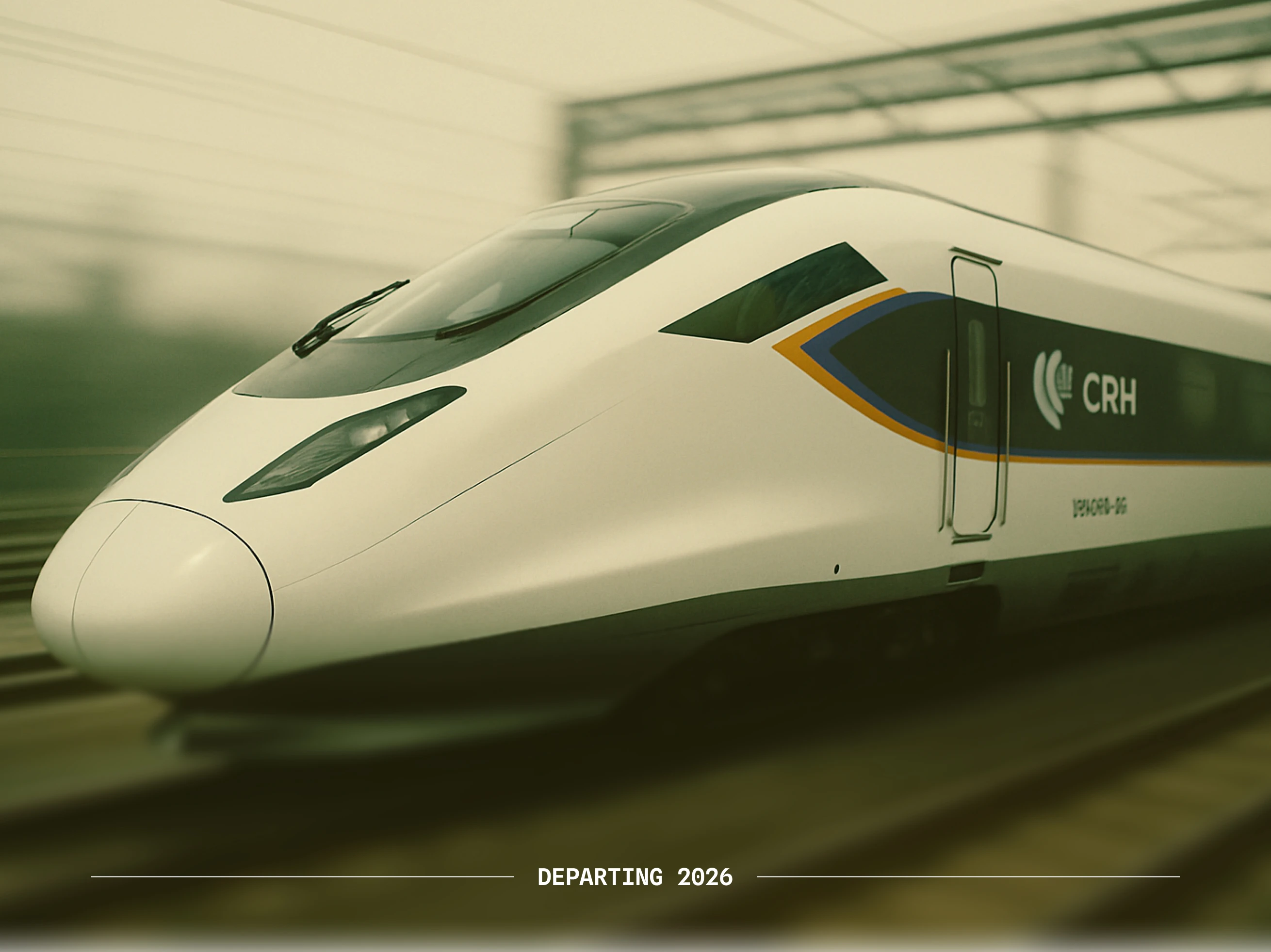 New high speed rail train launching soon