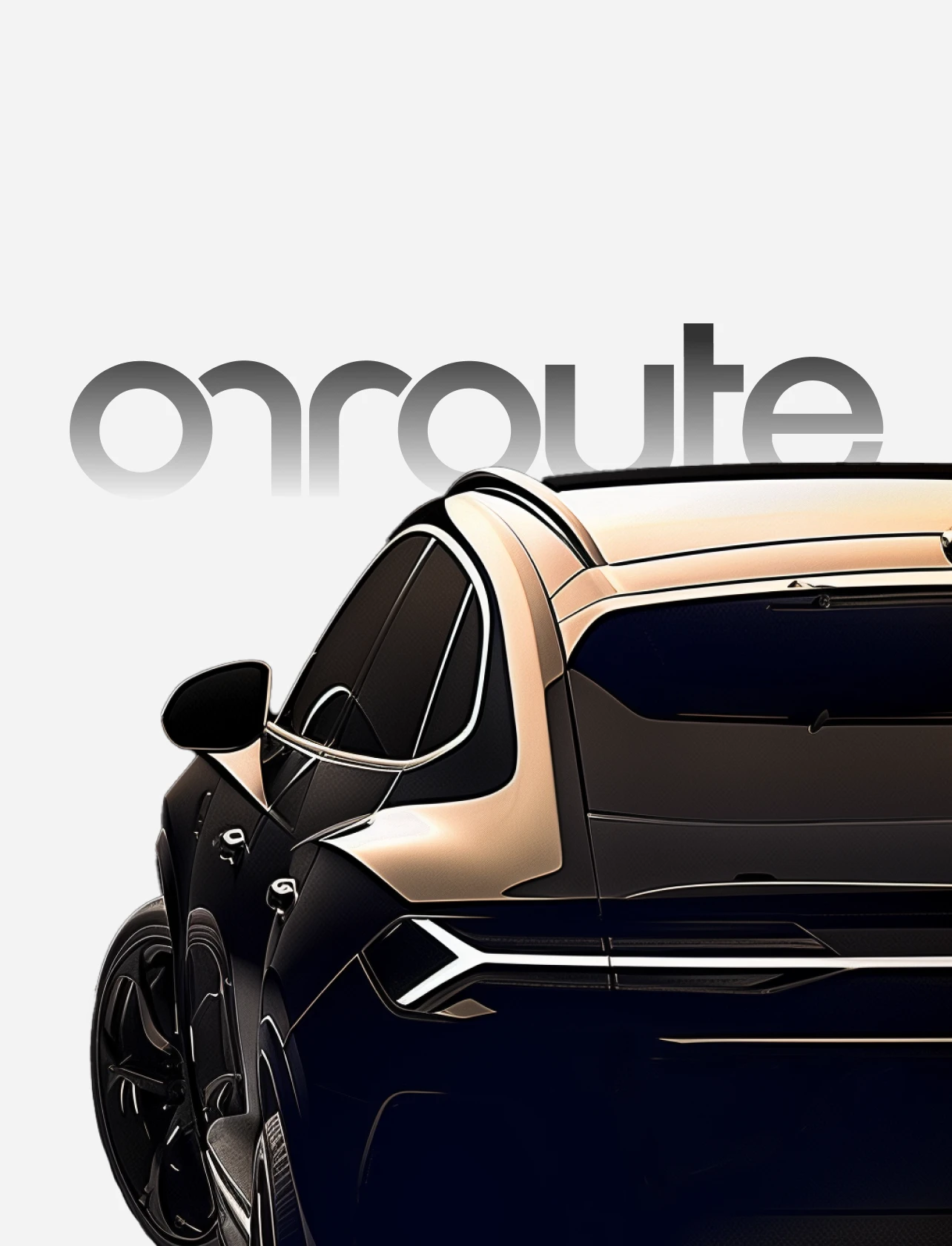 Onroute dispatch software logo design for brand identity