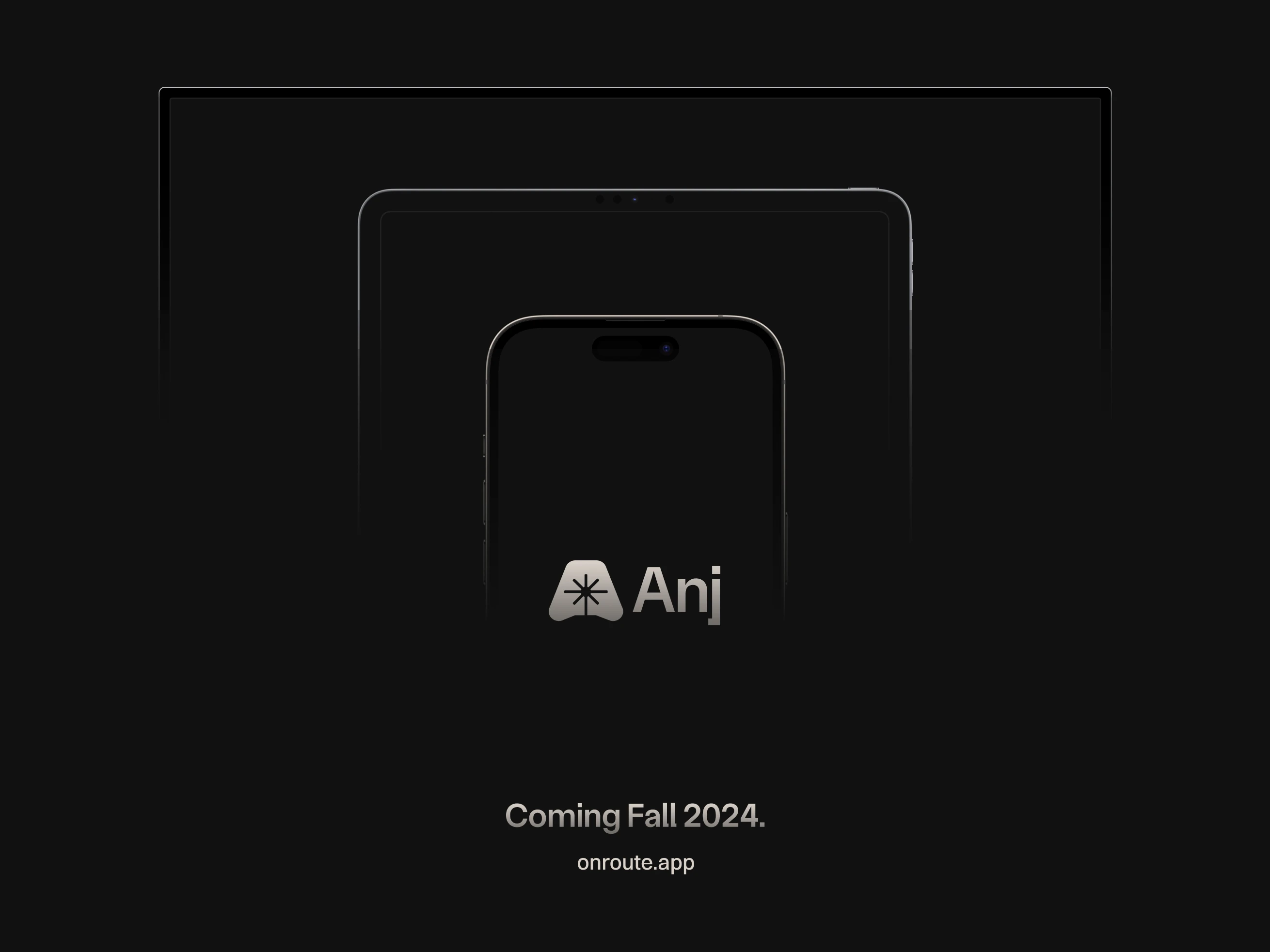 Desktop, tablet, and mobile mockups built-in with Anj AI