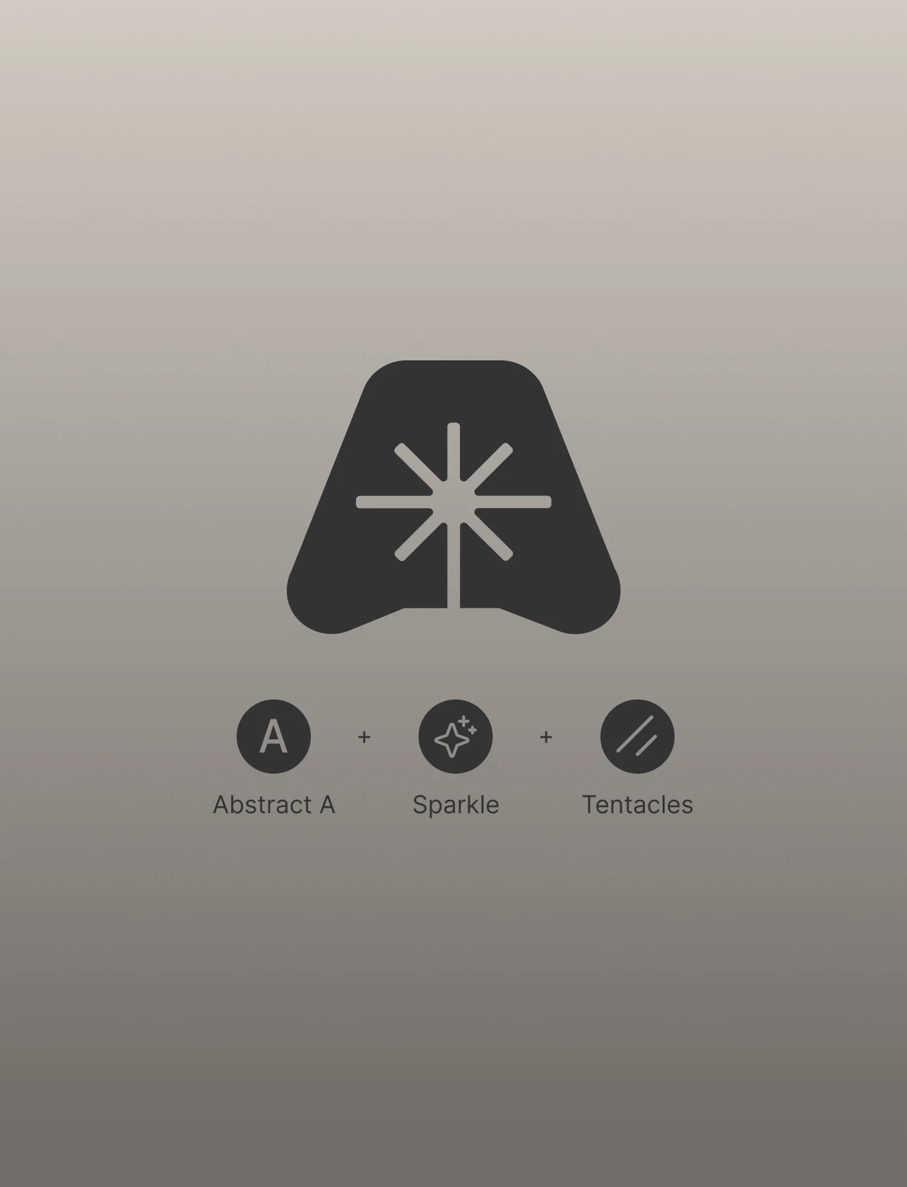 Anj AI logo breakdown