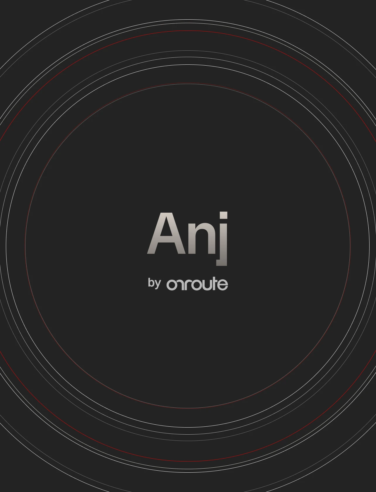 AI intelligence graphic for Onroute startup web design