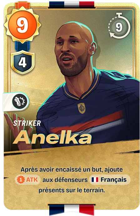 Card One Touch Anelka
