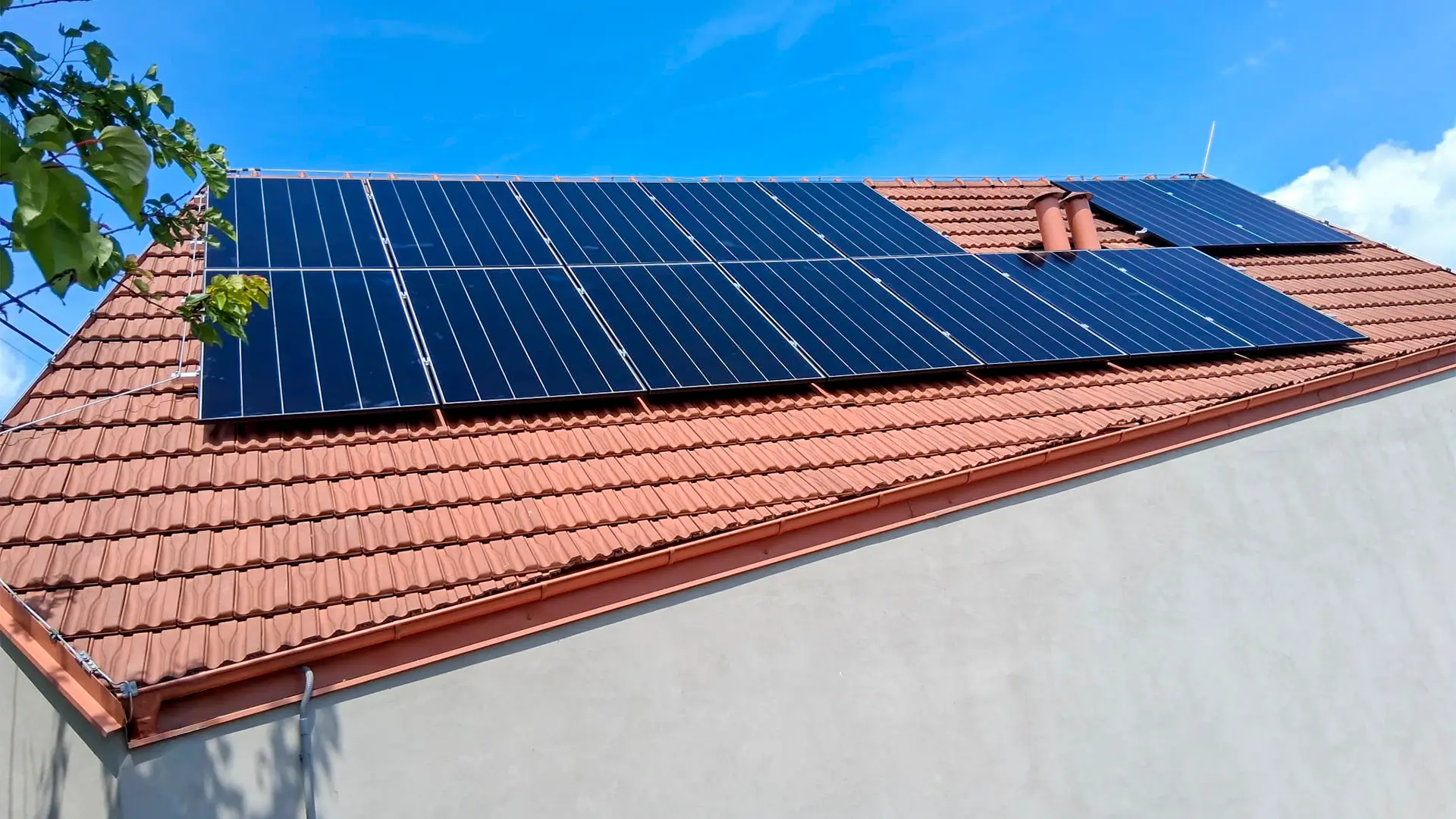 Solar power plant for the Domaine Eisgrub winery in Lednice 