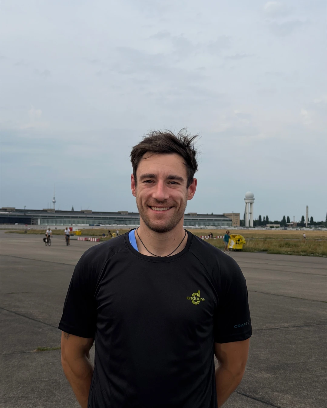 Niklas, Host am Alexanderplatz beim Enduure RunClub