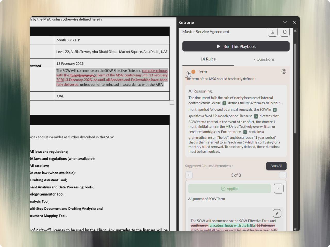 MS Word Add-In.