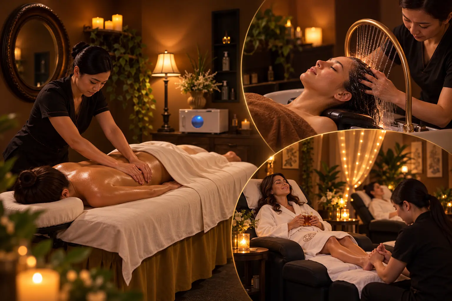 Full-body massage, Japanese Head Spa, and Foot First reflexology at Reflexology Plus