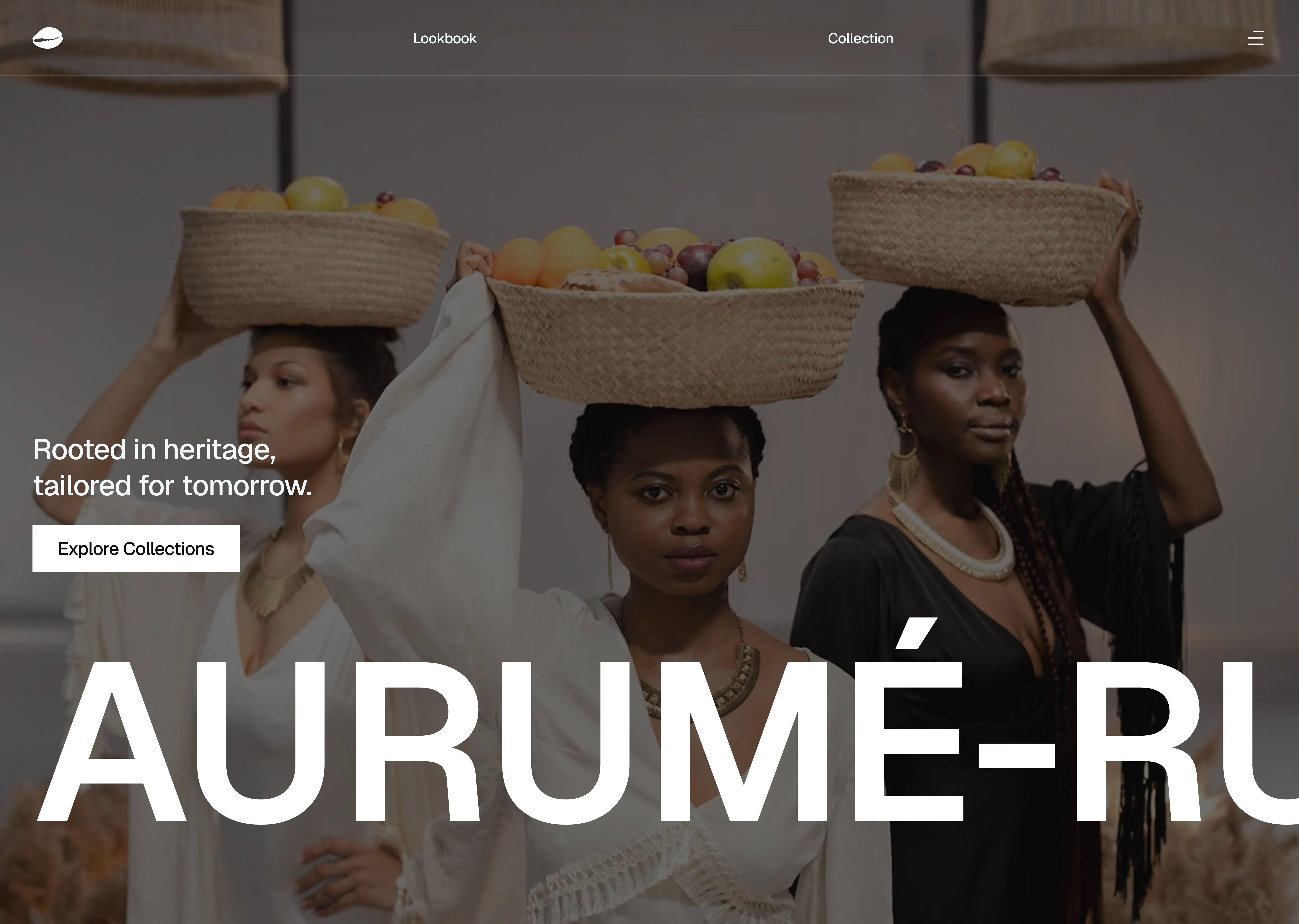 AURUMÉ - Framer Landing Page Design