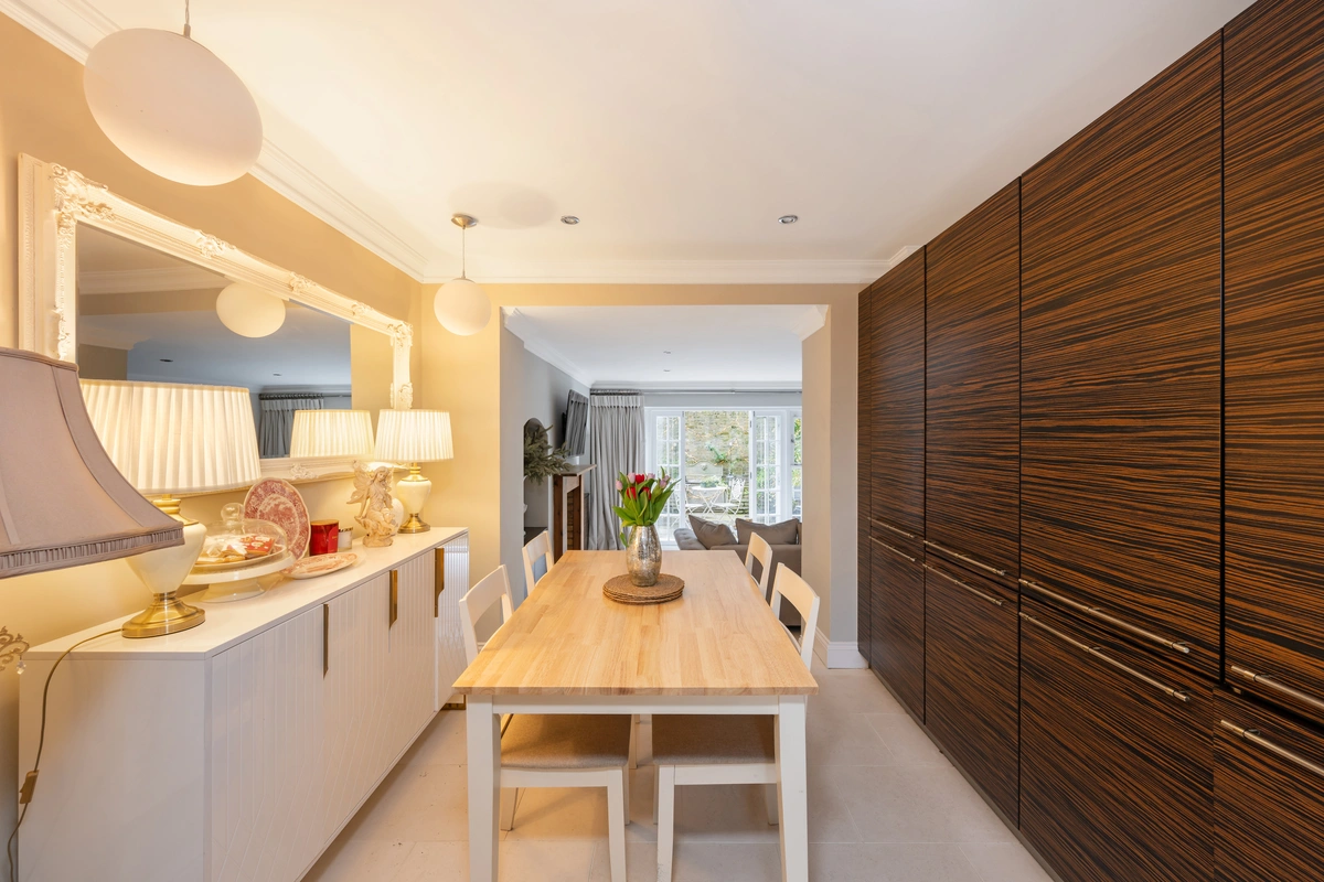 Bright kitchen with premium appliances and a well-organized layout