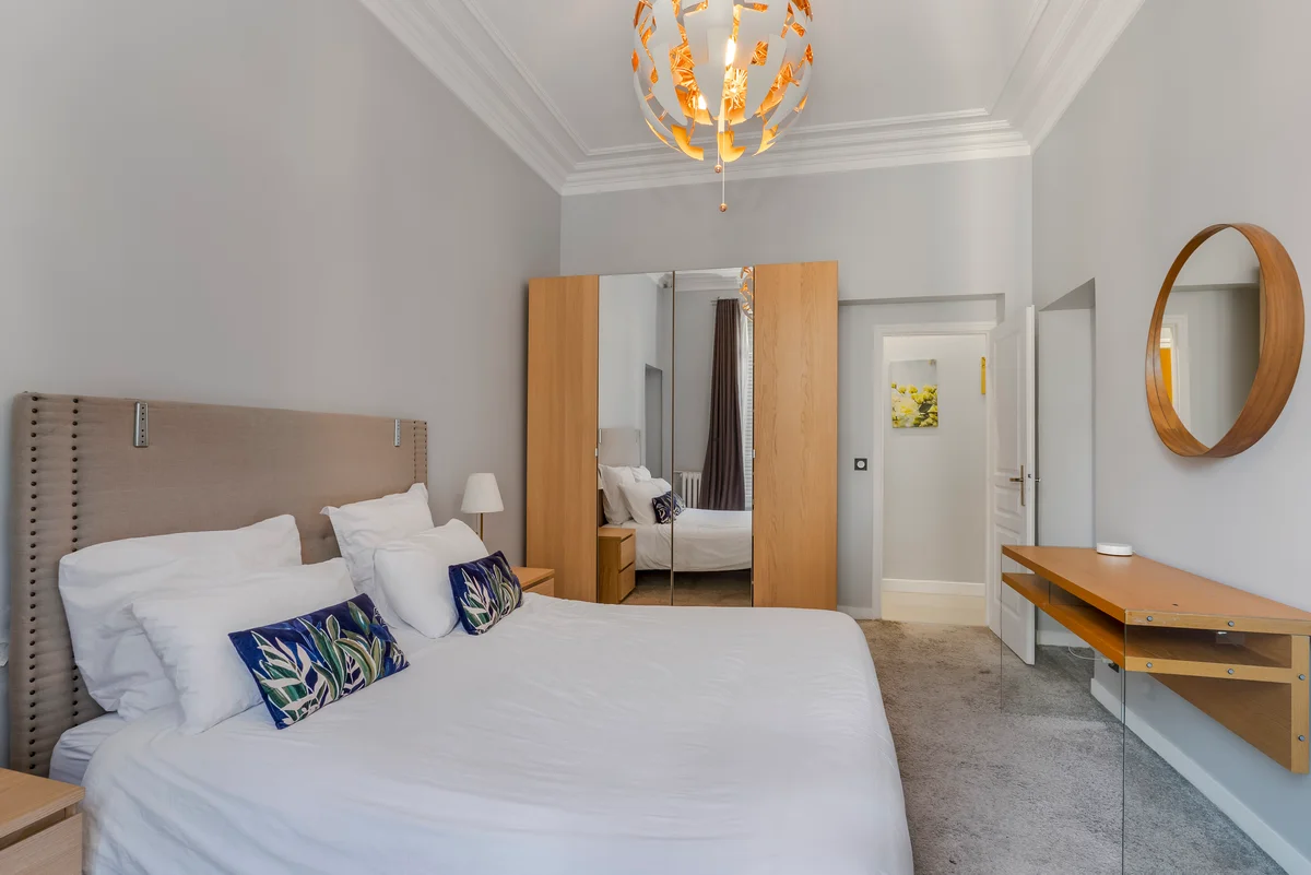 	Third angle of the inviting bedroom at Casa Cribs designed for restful sleep and relaxation.