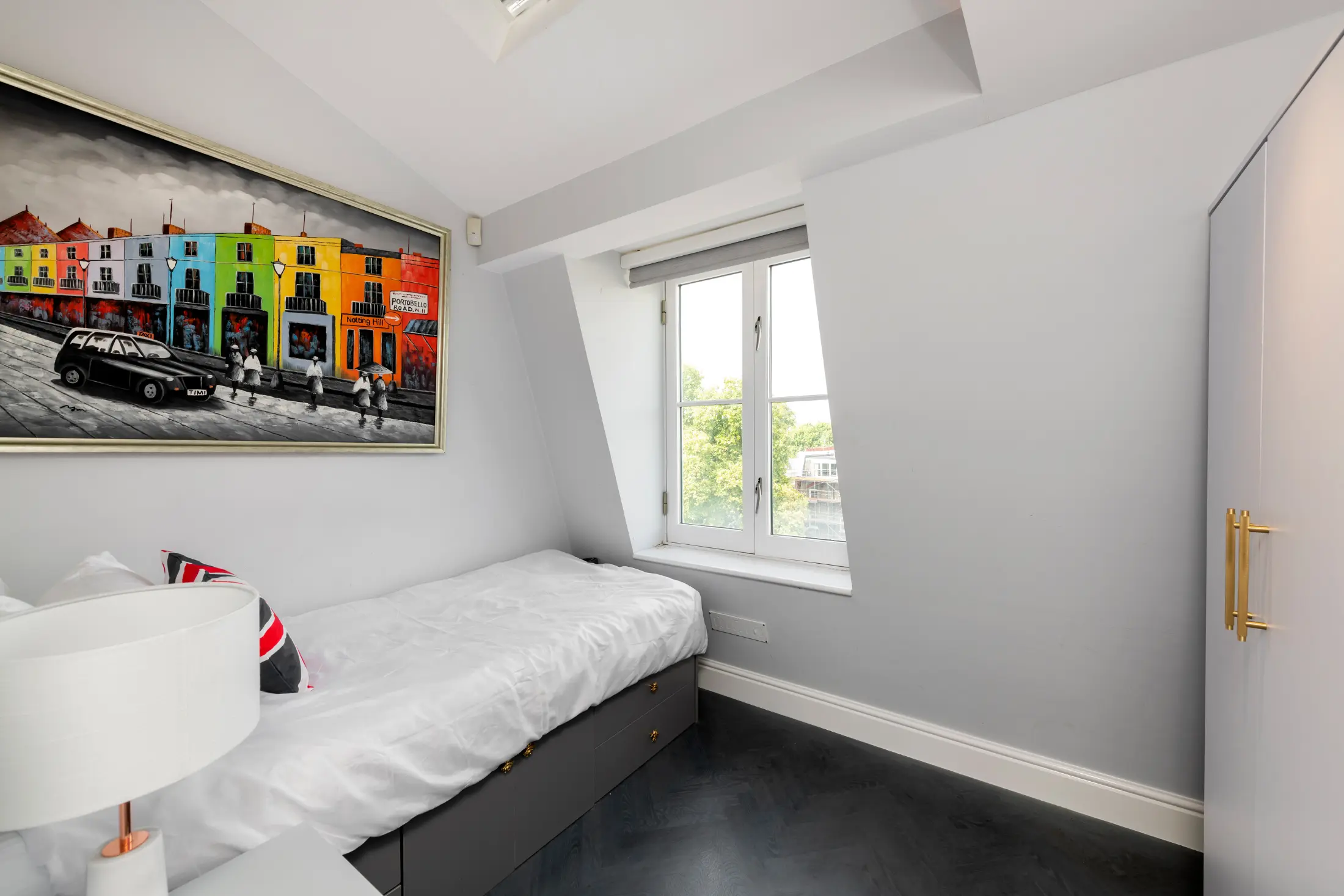 Luxurious bedroom at Casa Cribs with plush bedding and elegant decor.