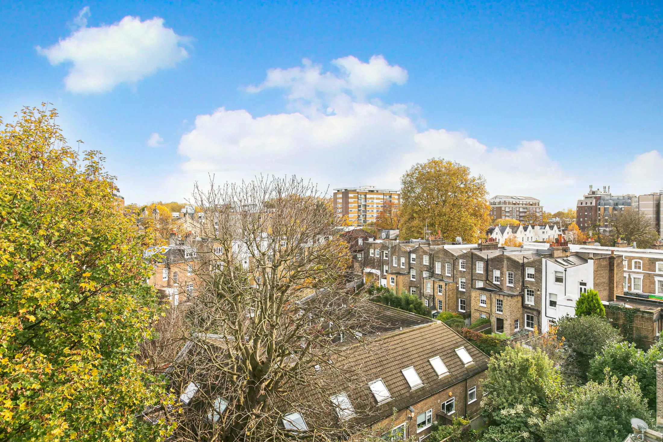 Stunning city rooftop views from the private terrace at Casa Cribs offering a breathtaking backdrop.