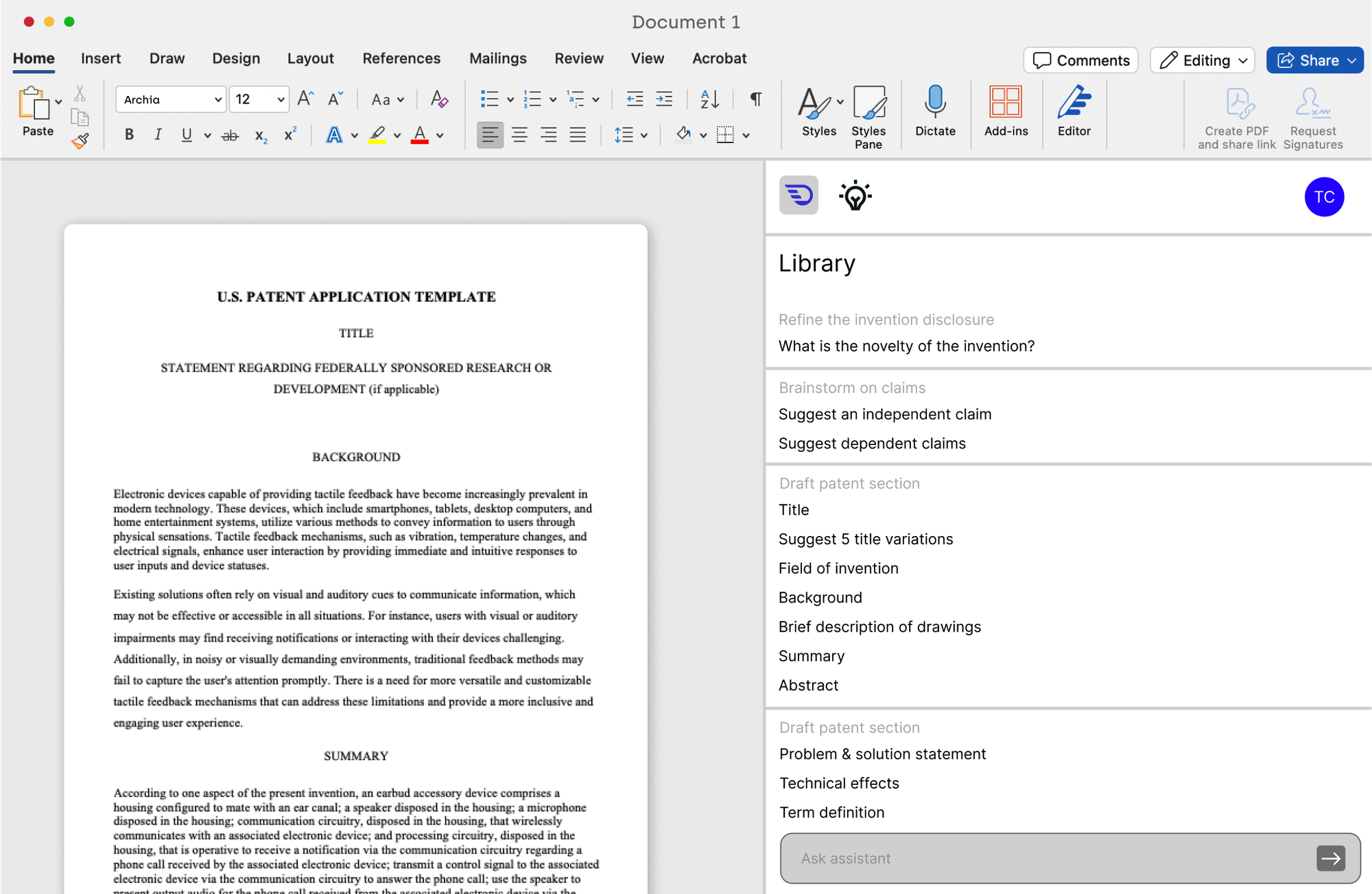 Davinci Becomes DeepIP and Announces the General Availability of its First  Patent AI Copilot Fully Integrated with Microsoft Word