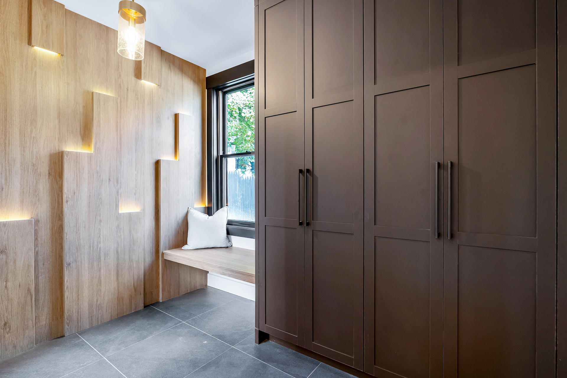 Somerville single family home interior details