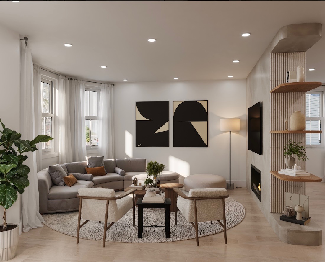 Somerville condo finishes by Jessie K. Homes