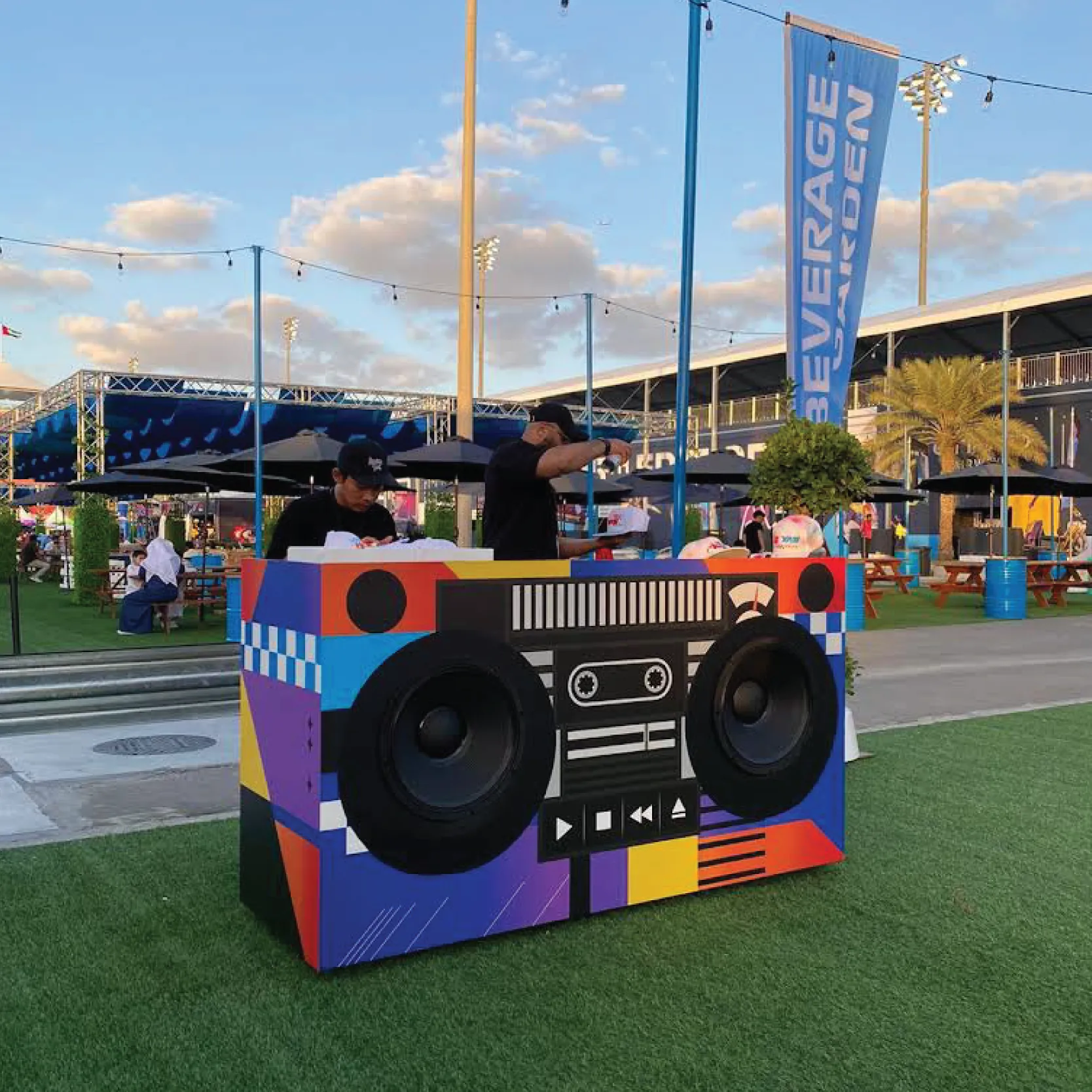 dj booth