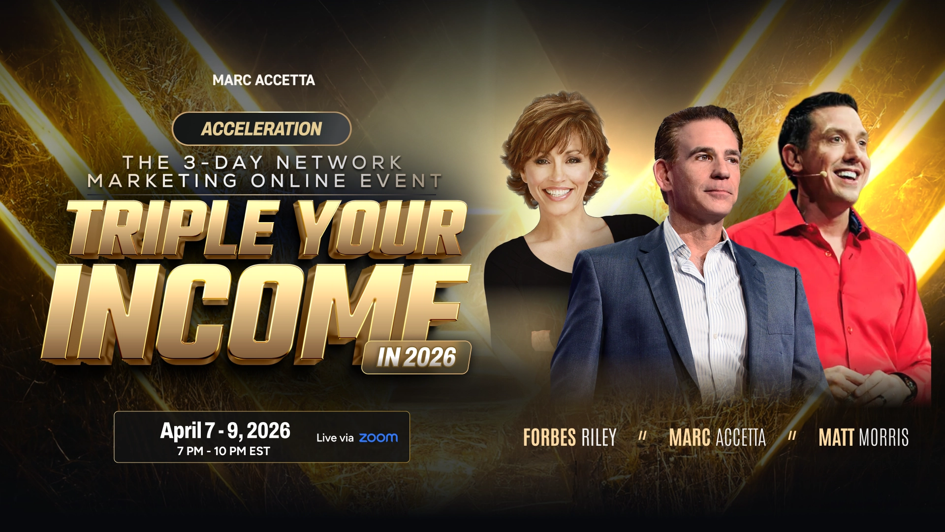 Acceleration Online Event (3-days)