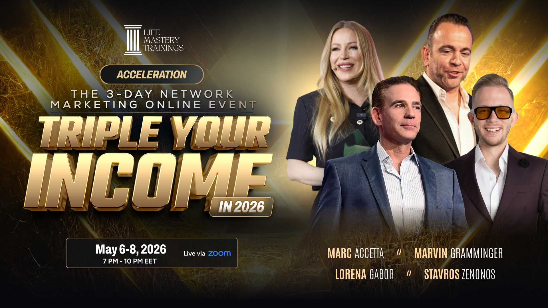 Acceleration LMT Online Event (3-days)