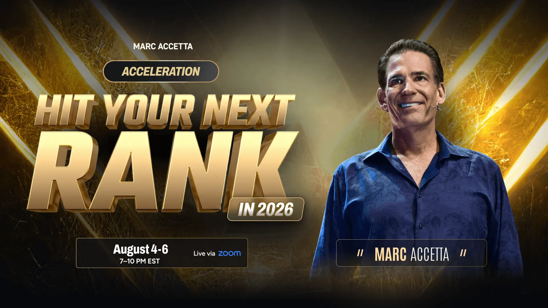 Acceleration Online Event (3-days)