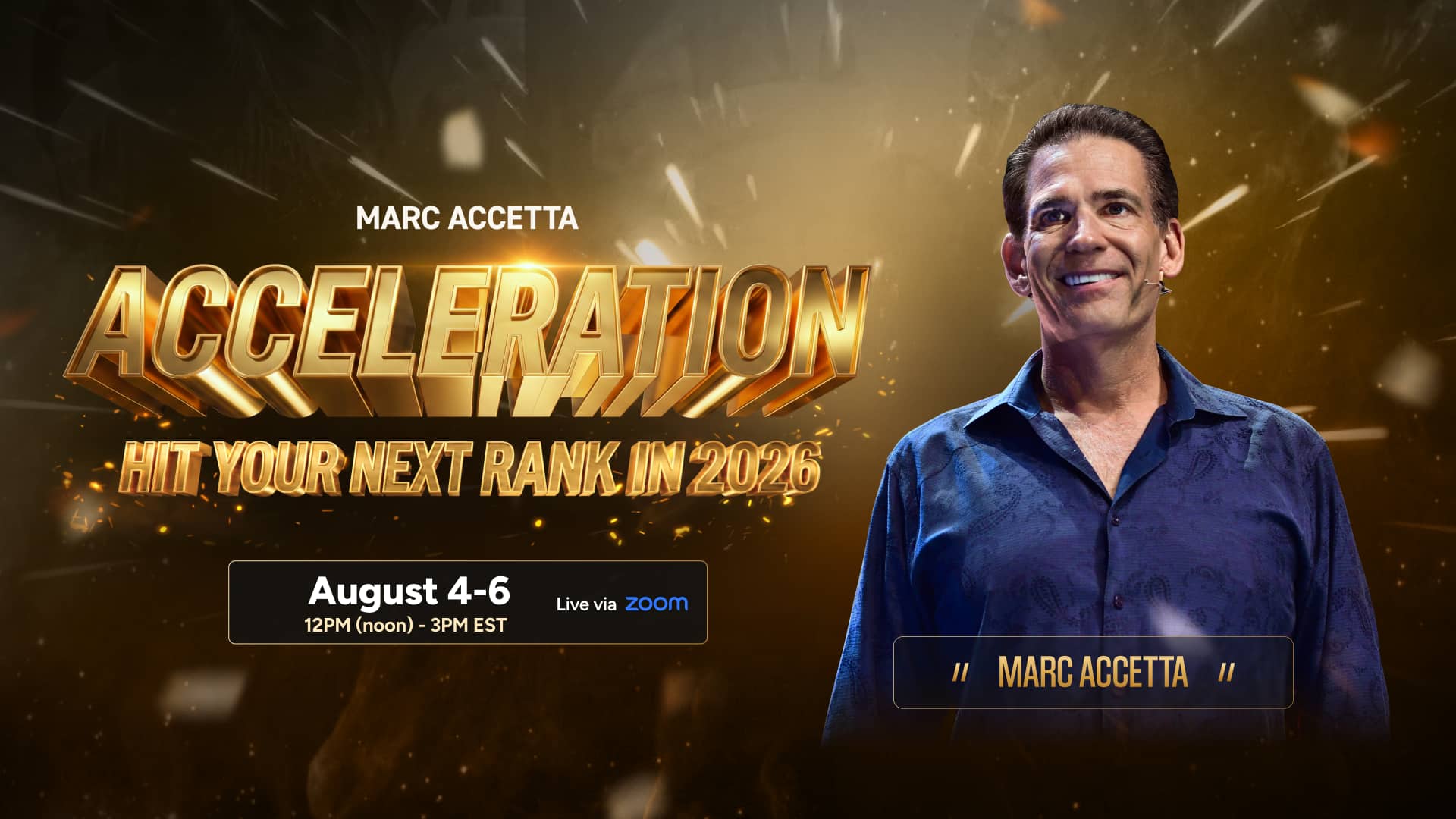 Acceleration Online Event (3-days)