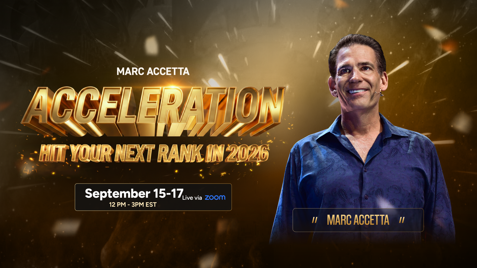 Acceleration Online Event (3-days)