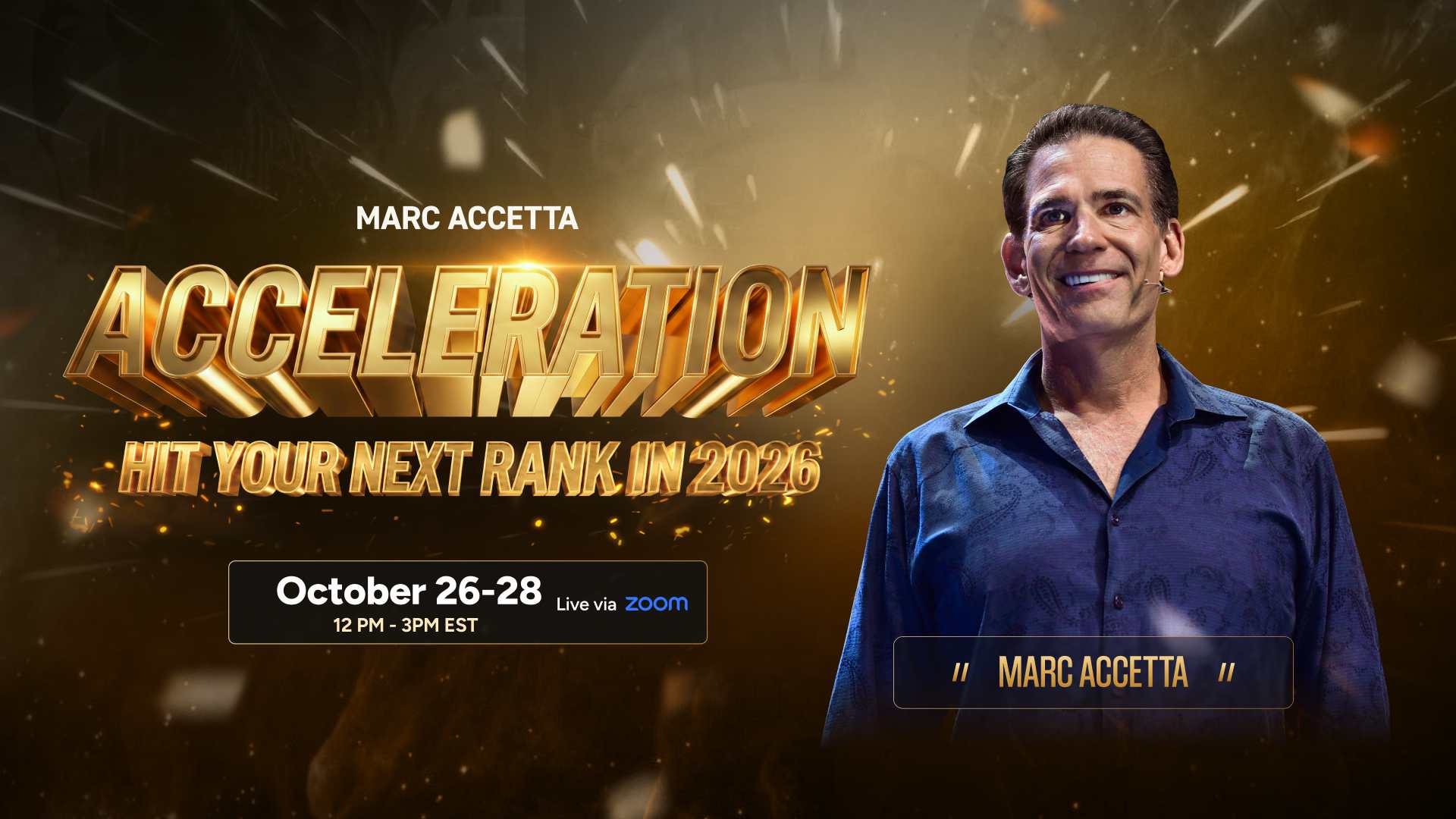 Acceleration Online Event (3-days)