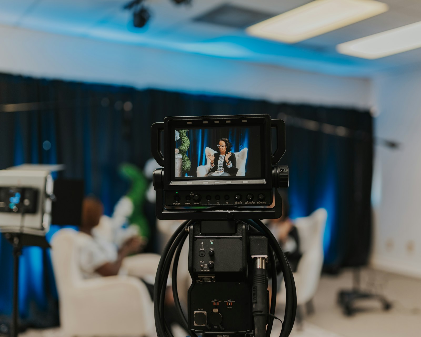 Live streaming production setup