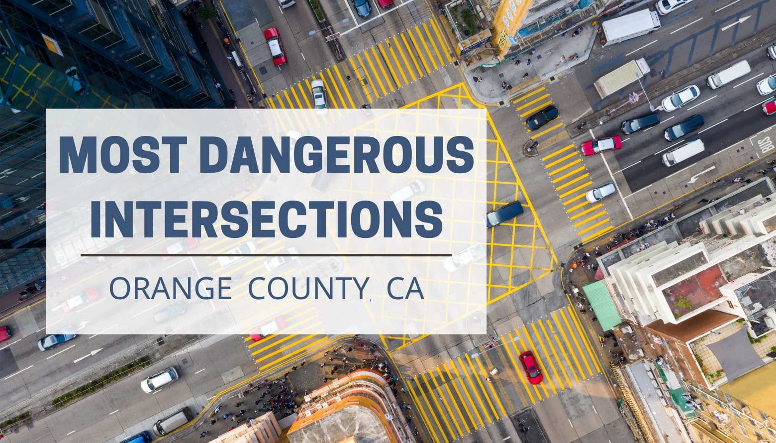 most dangerous intersections in orange county, california