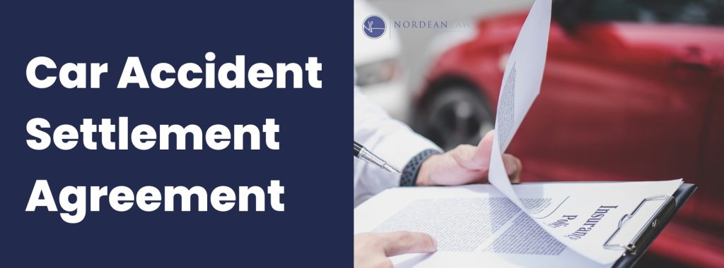 car accident settlement agreement