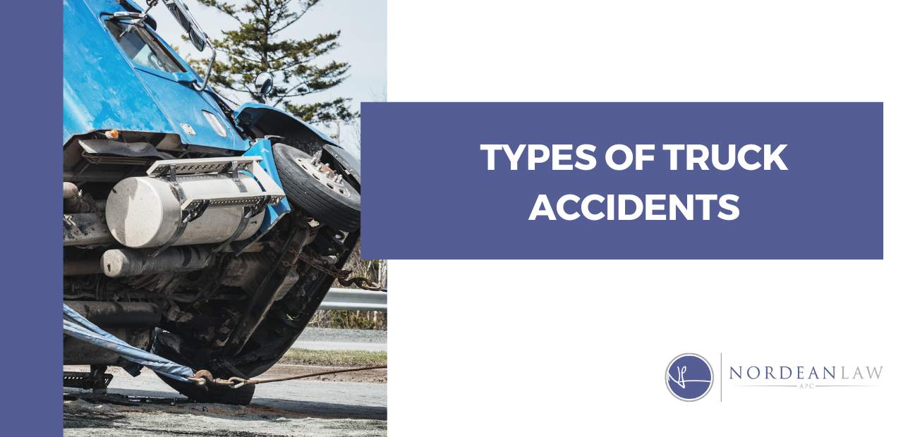 types of truck accidents