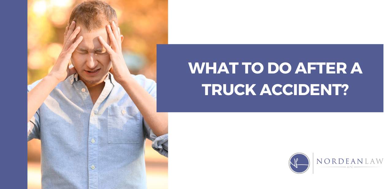 what to do after a truck accident