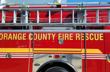orange county fire truck
