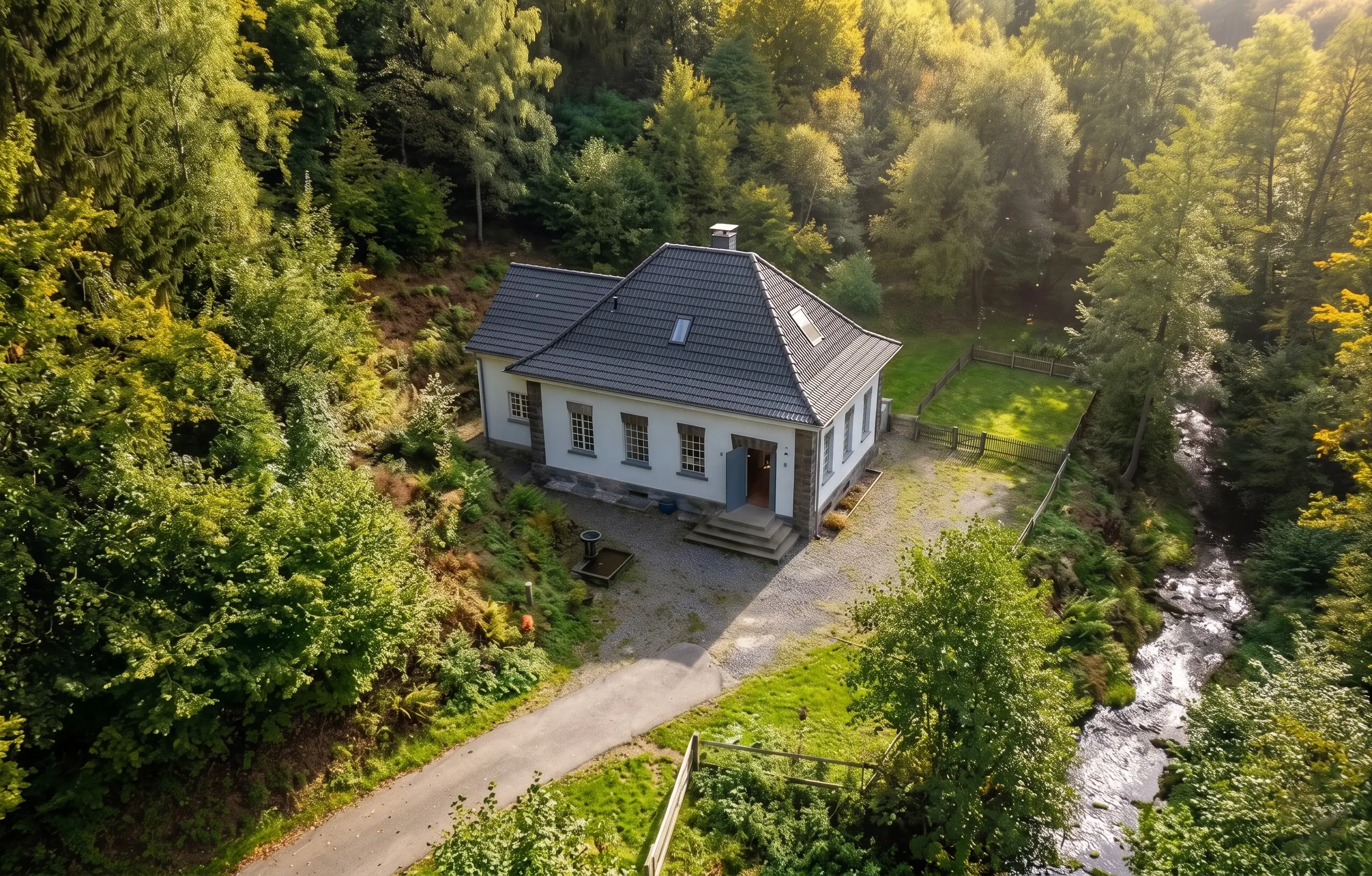 Waldcafé Pumpenhaus Wuppertal – Location für das cinema gusto Open Air Event Alice im Wunderland.