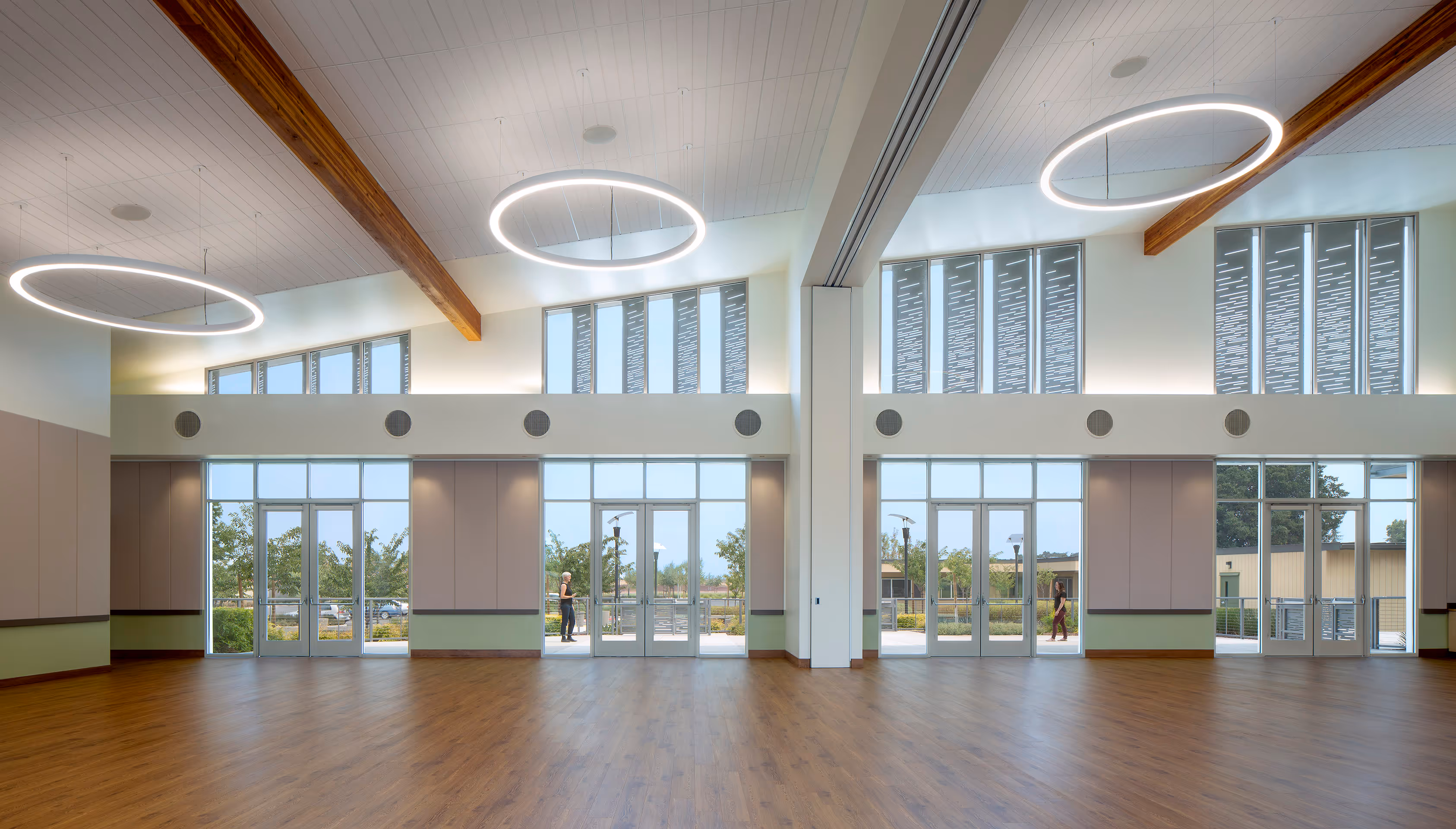 Oakley Community Center multi-purpose facilities showing architectural design optimized for community engagement and social activities