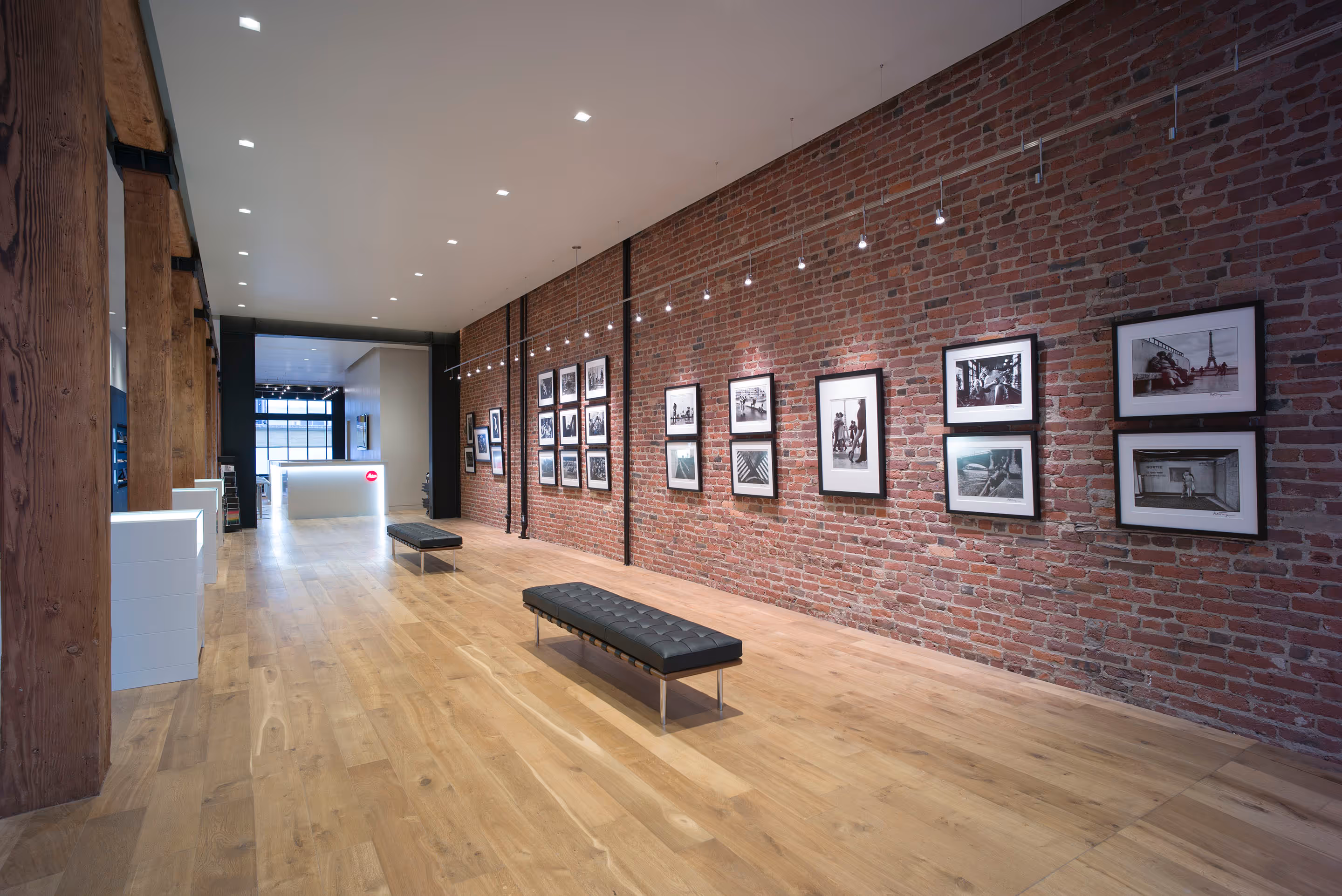 Leica Camera Store architectural interior showcasing premium retail environment and brand experience spaces