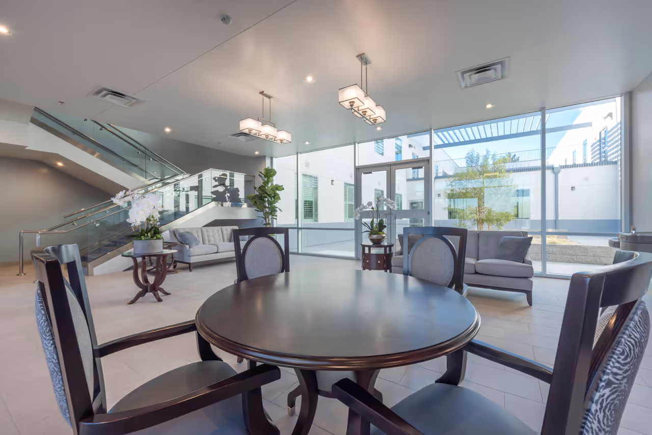 Horizon Ridge Rehabilitation Center modern healthcare architecture with LEED Silver sustainable design features and energy-efficient systems