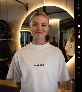 Female personal trainer in Sea Point, Cape Town at Horizen Gym.