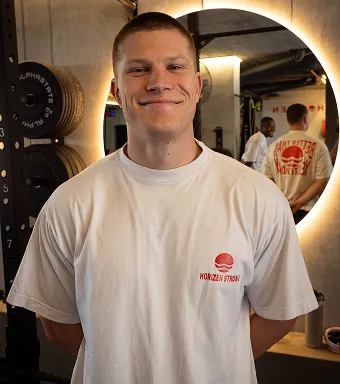 Male personal trainer in Sea Point Cape Town, at Horizen Gym. 