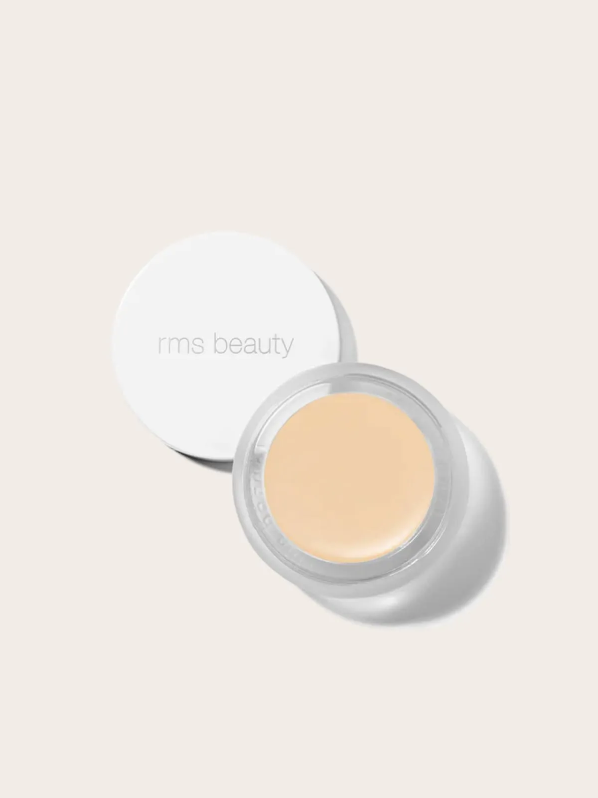 RMS Beauty makeup compact with light beige cream product
