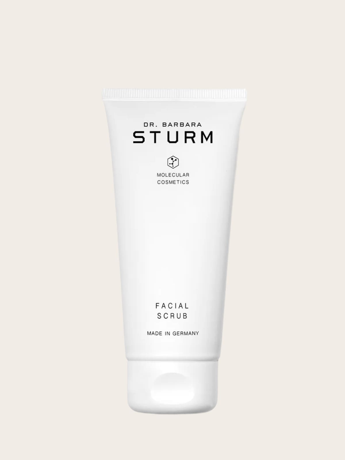 Dr. Barbara Sturm Molecular Cosmetics white facial scrub tube product