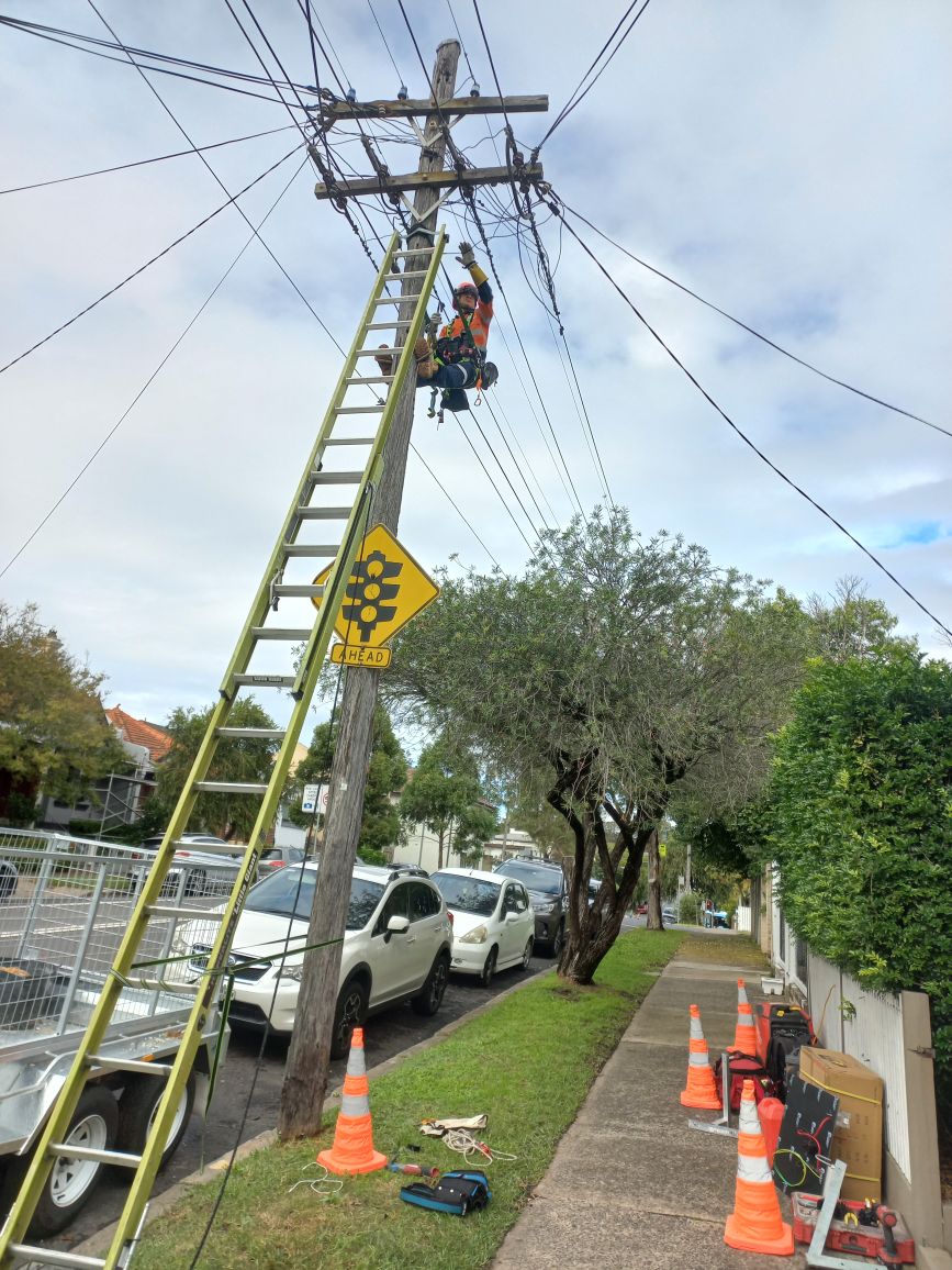 Level 2 overhead connection
