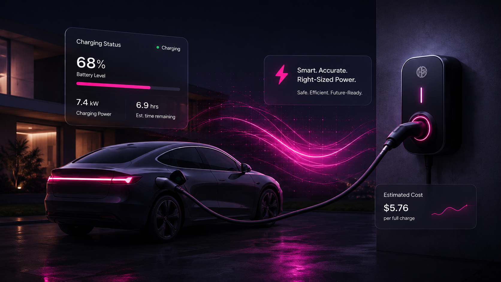 ev charger load calculator