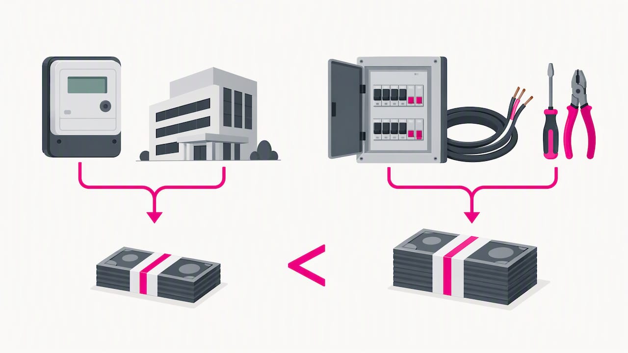 Two separate meter upgrade quote pathways