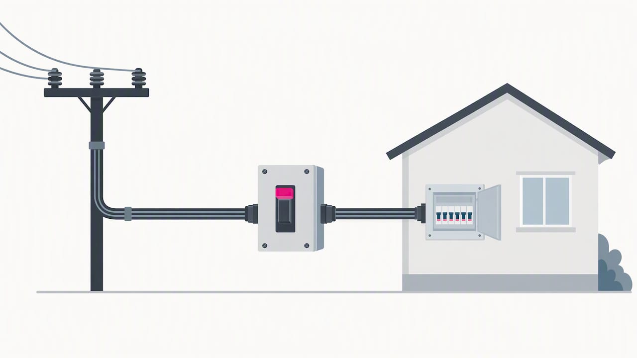 Main switch does not increase supply capacity