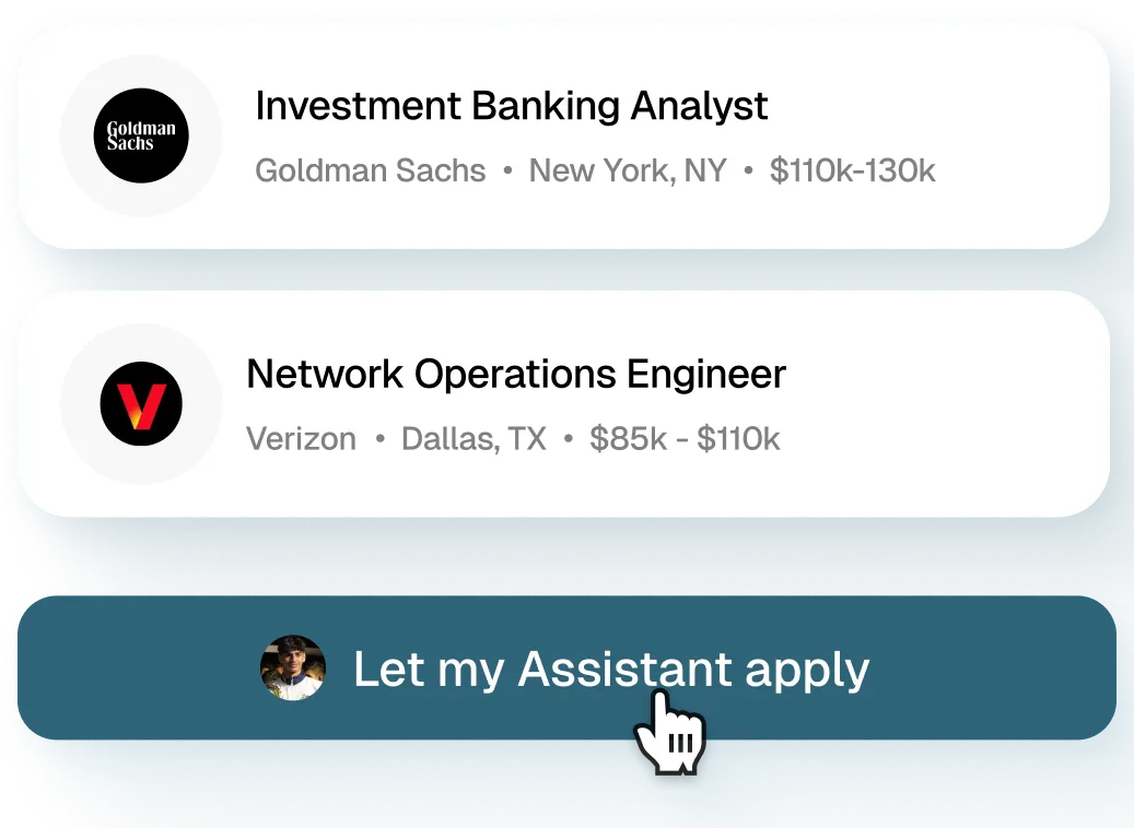 Three different types of banking app.