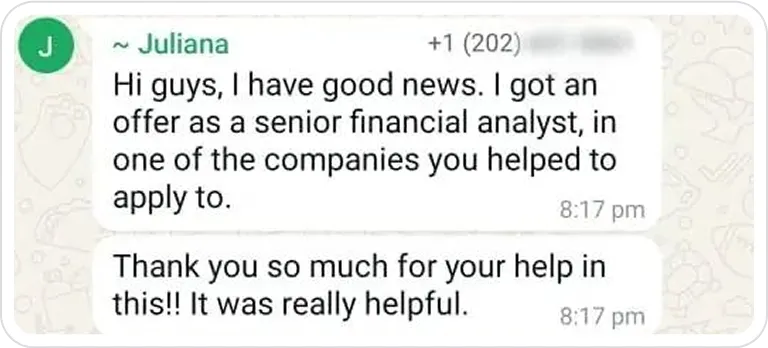 A couple of texts written to each other.