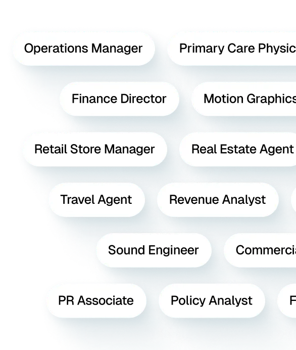 A diagram of a company's organizational structure.
