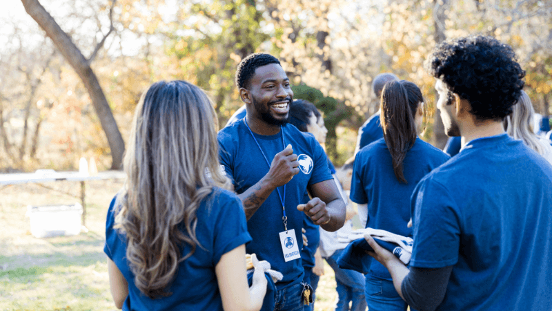 community event in a park