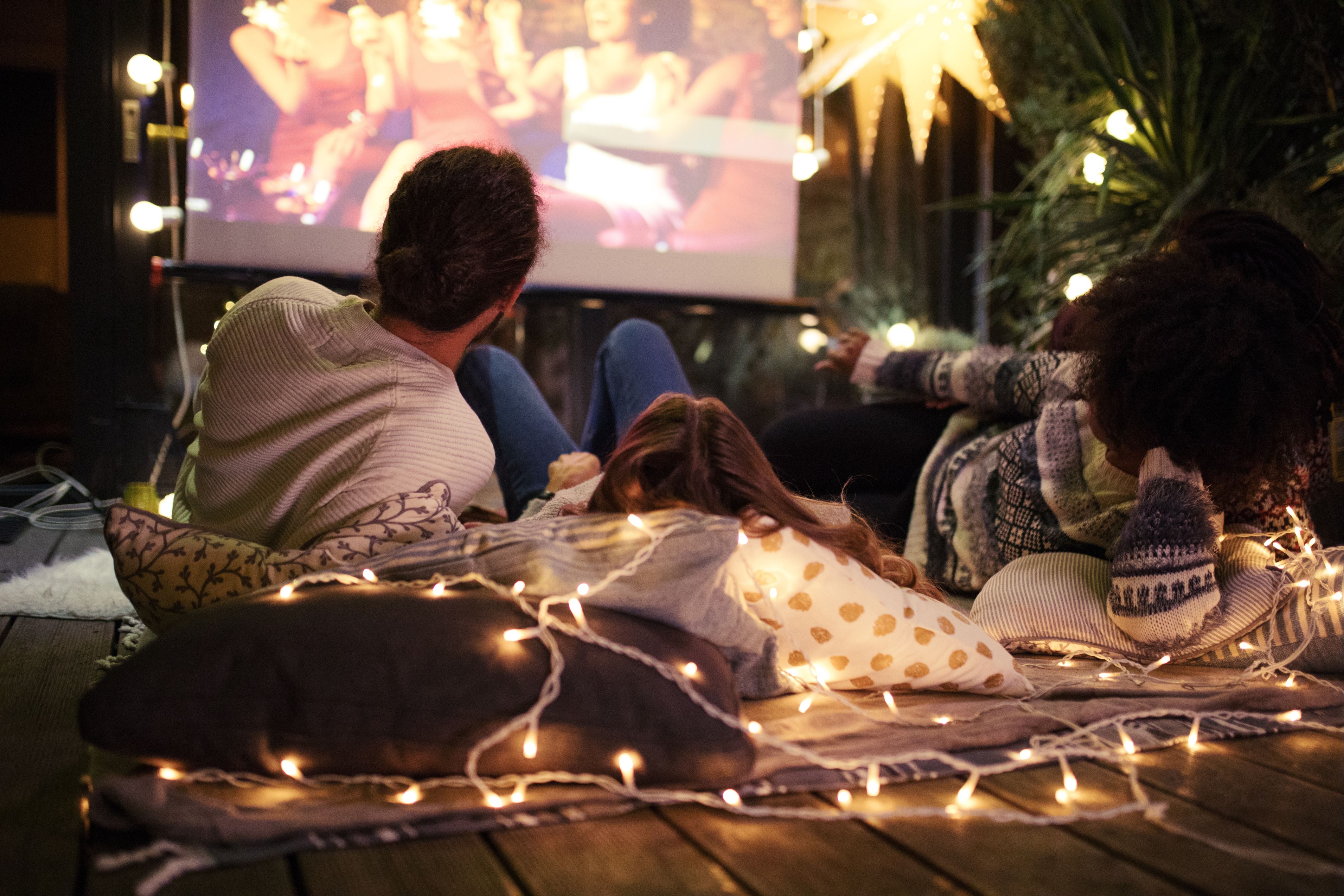Host an out-of-the box event like a movie night for your HOA community