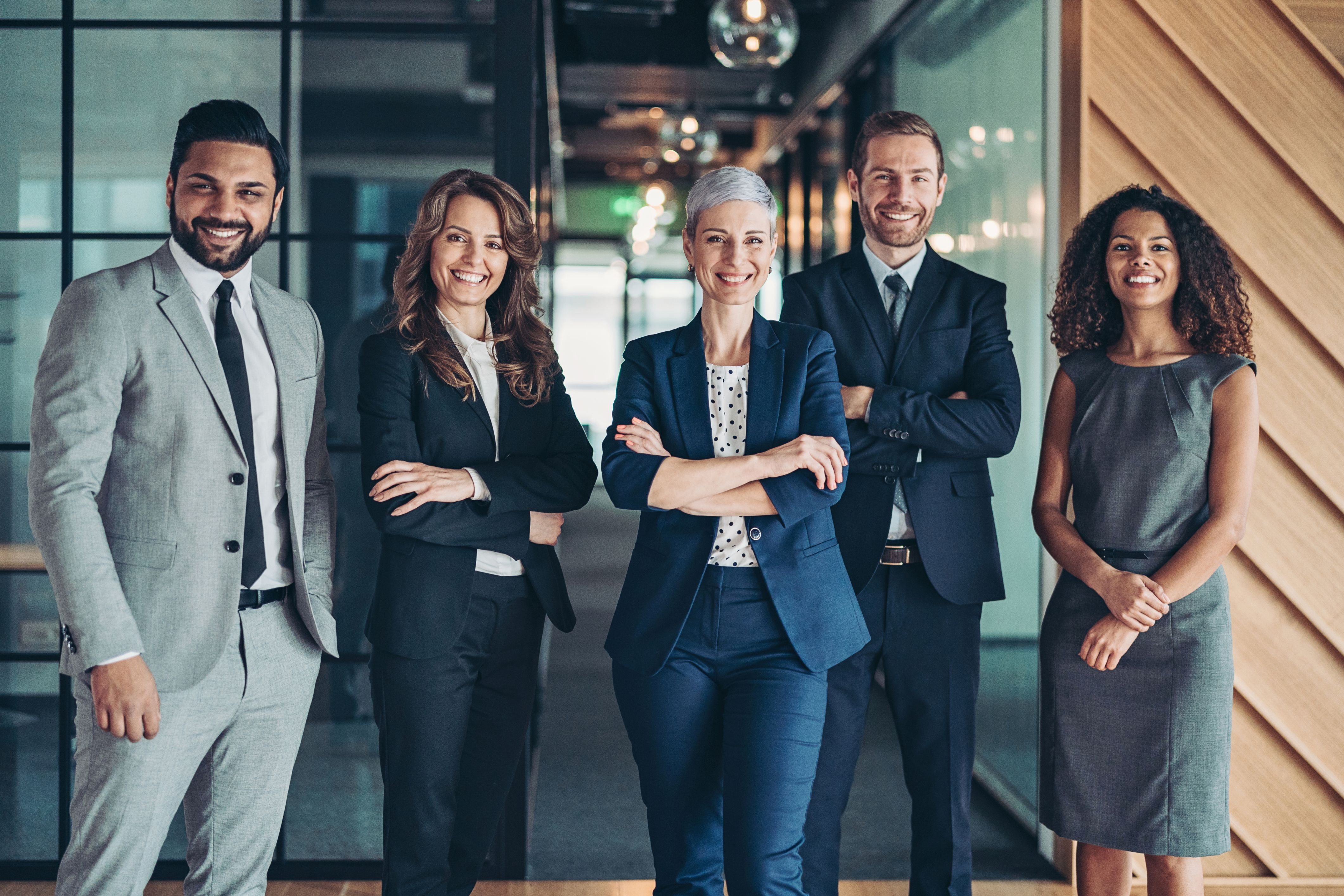 A group of HOA managers stands ready to help their HOA communities.